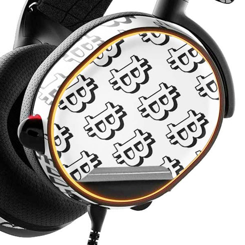Bitcoin Pattern SteelSeries Arctis 3 Skin